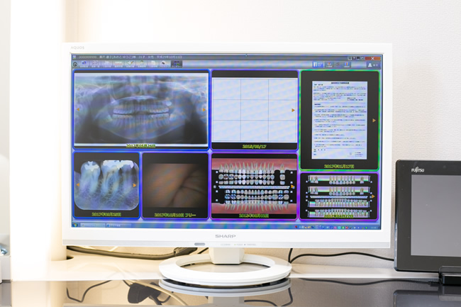香里園センヤ歯科医院の電子カルテ